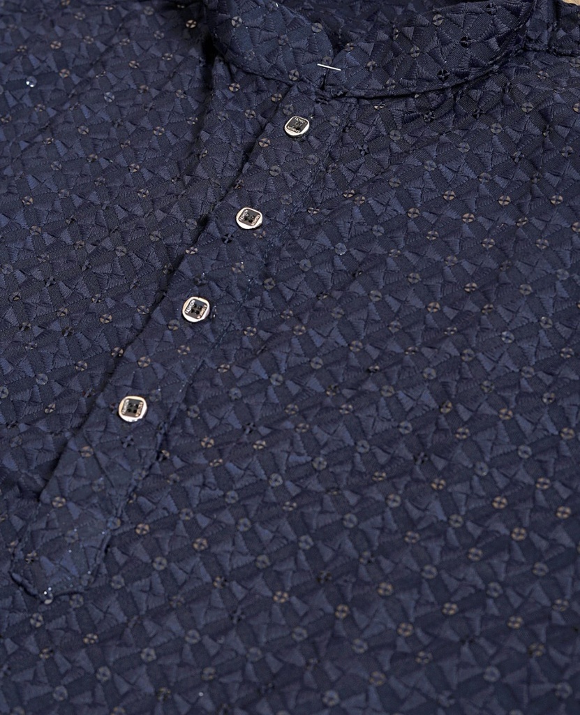 men's Kurta Pajama - Blue