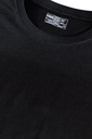 Black- Round Neck T-Shirt Plain solid Color