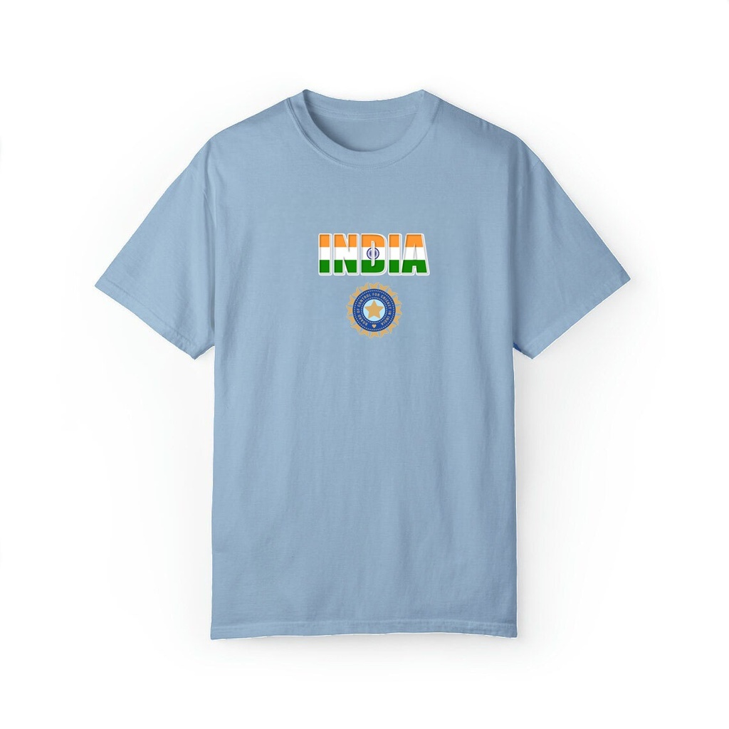 Sky Blue Round Neck T-Shirt