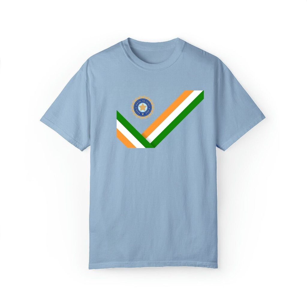Sky Blue Round Neck T-Shirt