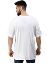 White Oversized workout T-Shirt - On Fire