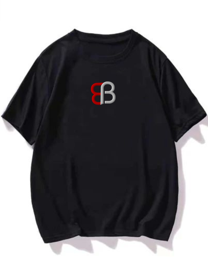 Black- Round Neck T-Shirt