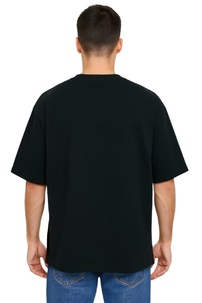 White Oversized Holiday T-Shirt -marine Monster