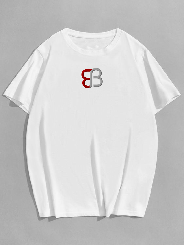 Black- Round Neck T-Shirt Plain solid Color