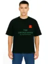 Black Oversized Army T Shirt  - Grenadiers