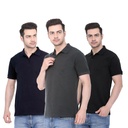 Polo T-Shirt- Pack of 3