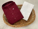 Men's Kurta Pajama - Maroon