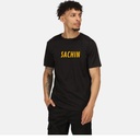 Black- Round Neck T-Shirt - SACHIN 