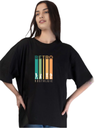 Black Oversized T-Shirt - Retro Nostalgic