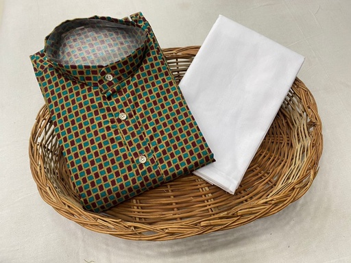 Men's Kurta Pajama - print 9