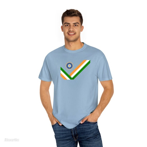 ICC India cricket Team T-Shirt -tri flag